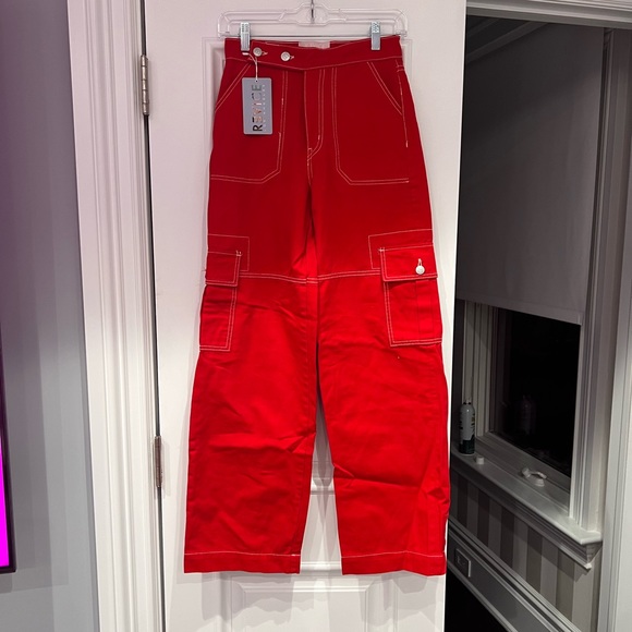 REVICE Jeans Red Revice Cargo Pants Poshmark